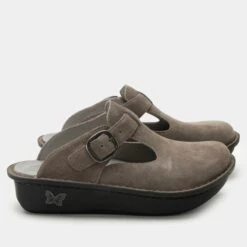 Classic Taupe Suede Shoe -Alegria Shoes Shop ALG 6405 S2 6e642716 82f5 4960 bc6b 9bd25aab798e
