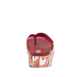Astara I Got You Babe Red Sandal 7 Astara I Got You Babe Red Sandal -Alegria Shoes Shop AST 172 S3