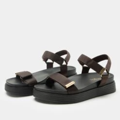 Allyson Chocolate Sandal