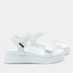 Allyson White Sandal -Alegria Shoes Shop AYS 6439 S2 88858fbd 4478 4405 94d2 a927d9234abc