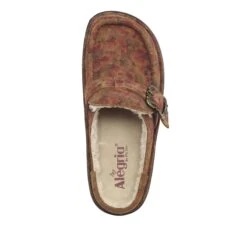 Shoes Brigid Cognac & Roses Clog -Alegria Shoes Shop BRI 7764 S4