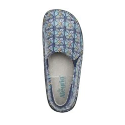 Debra Rose's Blue Quilt Shoe -Alegria Shoes Shop DEB 7602 S4