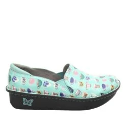 Debra Teacup Aqua Shoe 8 Debra Teacup Aqua Shoe -Alegria Shoes Shop DEB 7607 S2