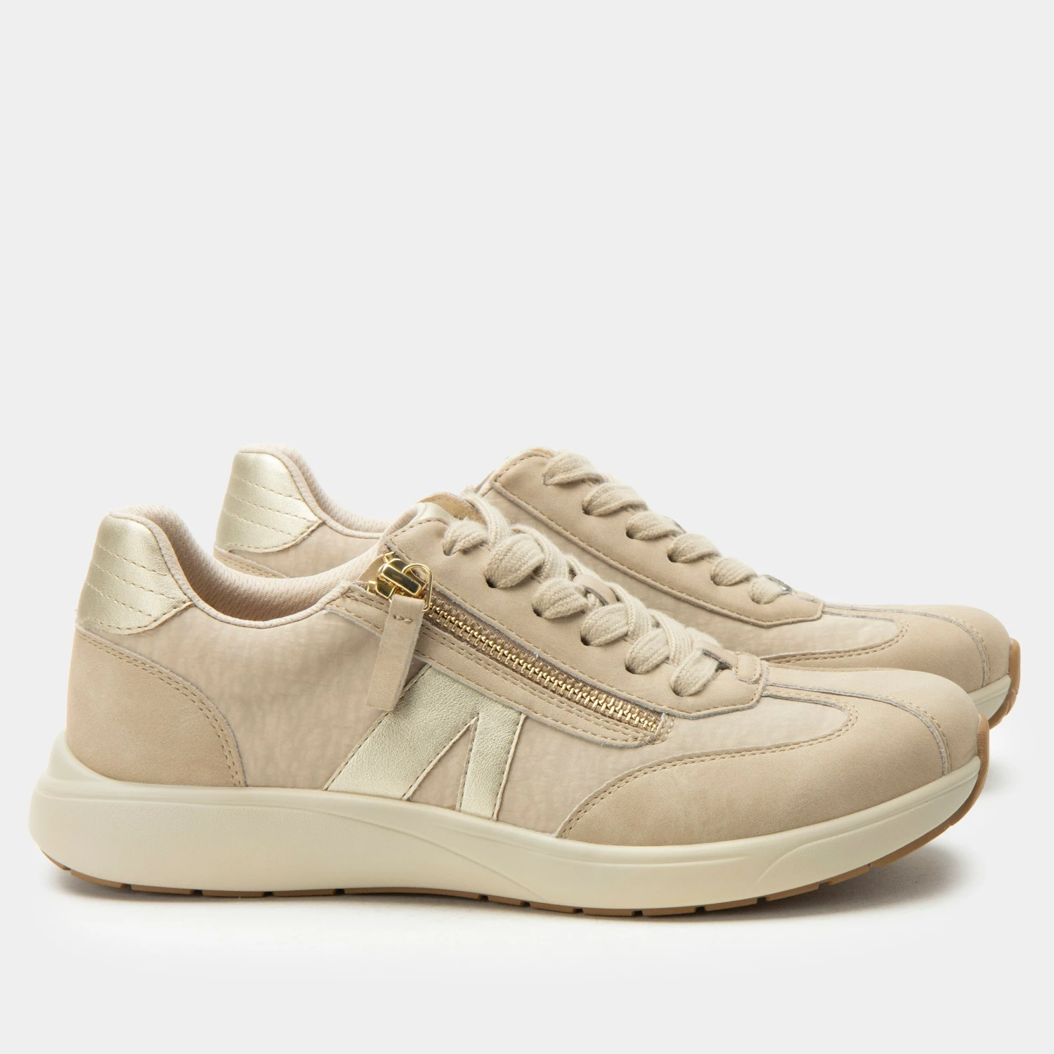 Eazeer Beige Shoe 3 Eazeer Beige Shoe - Image 3