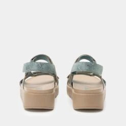 Henna Aged Denim Sandal -Alegria Shoes Shop HEN 6138 S3