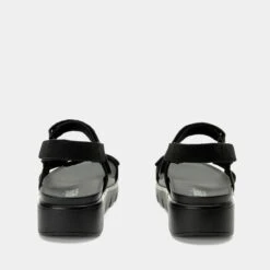 Henna They Call Me Mellow Black Sandal 10 Henna They Call Me Mellow Black Sandal -Alegria Shoes Shop HEN 6142 S3