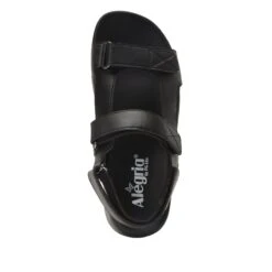 Henlee Black Sandal 10 Henlee Black Sandal -Alegria Shoes Shop HLE 7438 S4