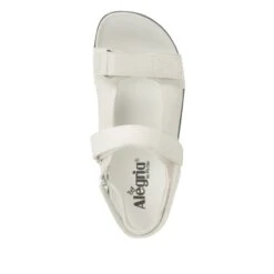 Henlee White Sandal -Alegria Shoes Shop HLE 7439 S4