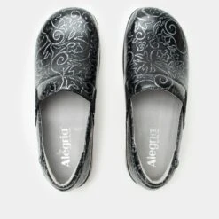 Shoes Keli Embroider Me Pewter Shoe -Alegria Shoes Shop KEL 6401 S4 dfd332de 05ca 4b8e 812d d23eab4b1bdf