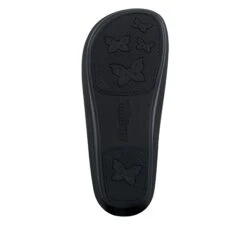 Kleo Black Leaf Sandal -Alegria Shoes Shop KLE 676 S5