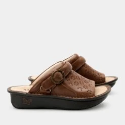 Klover Walnut Sandal -Alegria Shoes Shop KLO 6106 S2