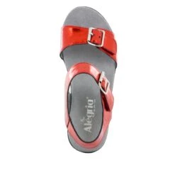 Morgyn Cherry Mirror Sandal 8 Morgyn Cherry Mirror Sandal -Alegria Shoes Shop MOR 257 S4