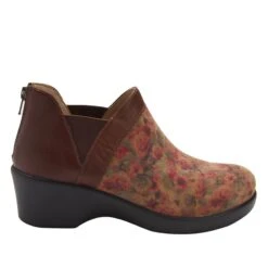 Natalee Cognac & Roses Boot 8 Natalee Cognac & Roses Boot -Alegria Shoes Shop NAT 7927 S2