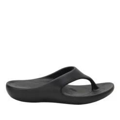 Ode Black Sandal 8 Ode Black Sandal -Alegria Shoes Shop ODE 601 S2