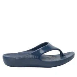 Ode Navy Gloss Sandal -Alegria Shoes Shop ODE 7448 S2