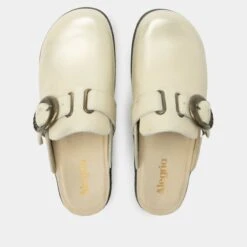 Shoes Osmosis Gold Cream Shoe -Alegria Shoes Shop OSM 6348 S4