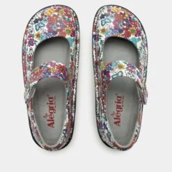 Shoes Paloma Ofrenda White Mary Jane -Alegria Shoes Shop PAL 6164 S4