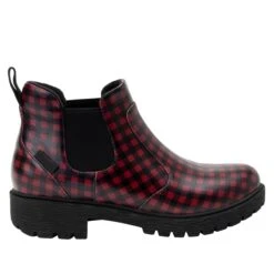 Rowen Gingham Boot 9 Rowen Gingham Boot -Alegria Shoes Shop ROW 7611 S2