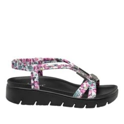 Roz Lovely Fuchsia Sandal -Alegria Shoes Shop ROZ 7553 S2