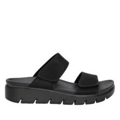 Rubie Black Softie Sandal -Alegria Shoes Shop RUB 601 S2