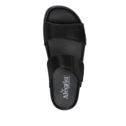 Rubie Black Softie Sandal -Alegria Shoes Shop RUB 601 S4