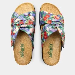 Rylie Green Goddess Sandal -Alegria Shoes Shop RYE 6136 S4