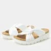 Rylie White Sandal