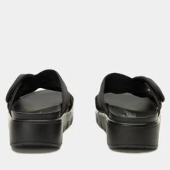 Rylie Black Sandal -Alegria Shoes Shop RYE 7873 S3