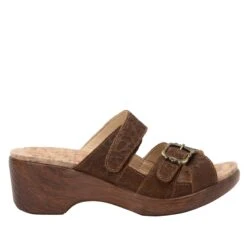 Sierra Delicut Tawny Sandal 8 Sierra Delicut Tawny Sandal -Alegria Shoes Shop SIE 7608 S2