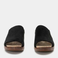 Shoes Shilaine Stretch Black Sandal -Alegria Shoes Shop SLN 6146 S5