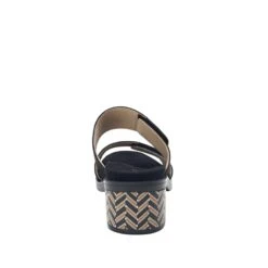Tia Black Sandal 7 Tia Black Sandal -Alegria Shoes Shop TIA 601 S3