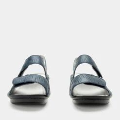 Verona Basketry Navy Sandal -Alegria Shoes Shop VER 6112 S5 83e1e1ae 2119 4749 b591 e7406752a74e