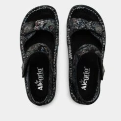 Vienna Silver Hour Sandal -Alegria Shoes Shop VIE 6119 S4