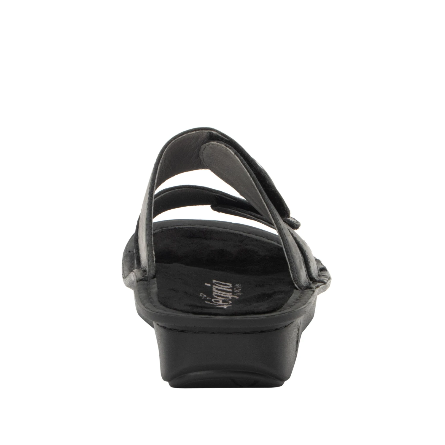 Violette Oiled Black Sandal 4 Violette Oiled Black Sandal - Image 4