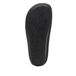 Violette Oiled Black Sandal 11 Violette Oiled Black Sandal -Alegria Shoes Shop VIO 7414 S5