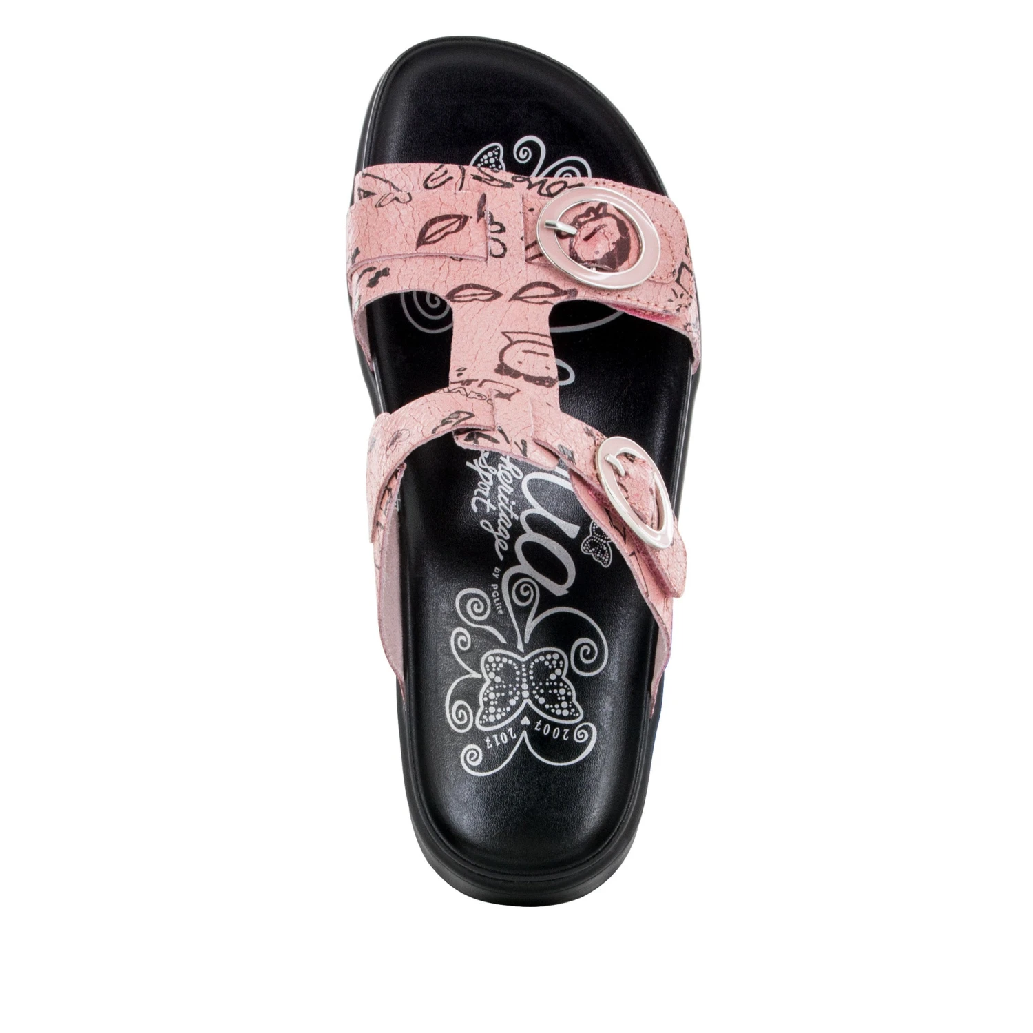 Vita Red Scribble Sandal 5 Vita Red Scribble Sandal - Image 5