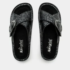 Vanya Chandelier Pewter Sandal -Alegria Shoes Shop VYA 6124 S4