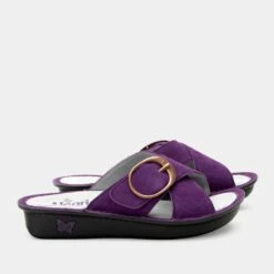 Vanya Deep Amethyst Sandal -Alegria Shoes Shop VYA 6165 S2
