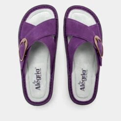 Vanya Deep Amethyst Sandal -Alegria Shoes Shop VYA 6165 S4