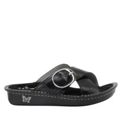 Vanya Noir Sandal -Alegria Shoes Shop VYA 7409 S2