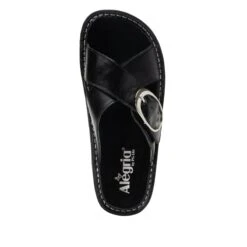 Vanya Noir Sandal -Alegria Shoes Shop VYA 7409 S4