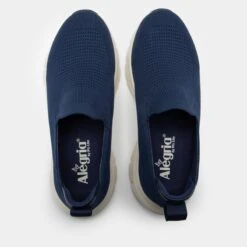 Waze Navy Shoe -Alegria Shoes Shop WAZ 6204 S4